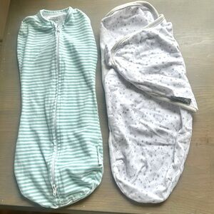 🦋(2) SwaddleMe Sleep Swaddlers